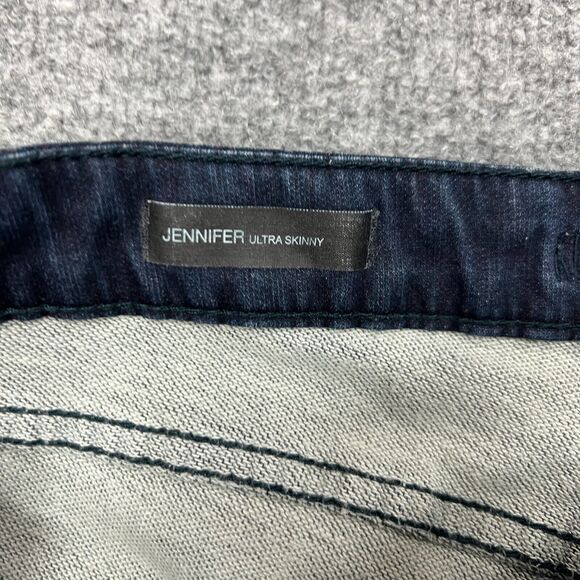 Hudson Jennifer Jeans Womens 16 Medium Wash Ultra Skinny Leg Ankle Denim Stretch - Picture 4 of 13